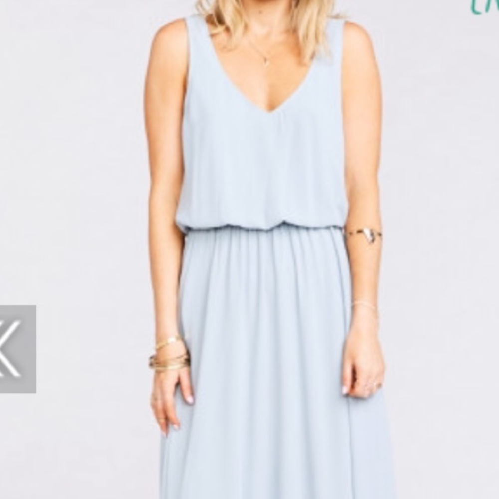 :show me your mumu: kendall maxi in steel blue